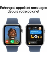 Smartwatch Apple Azzurro Argentato 44 mm