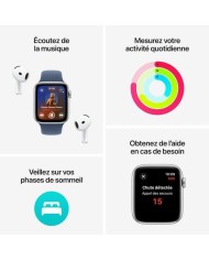 Smartwatch Apple Azzurro Argentato 44 mm