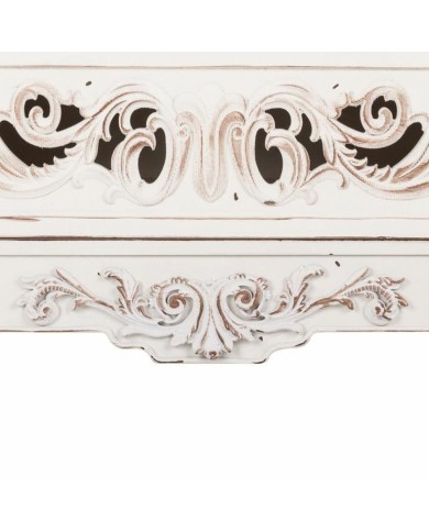 Cassettiera Alexandra House Living Bianco Legno di abete Legno MDF 38 x 76 x 86 cm