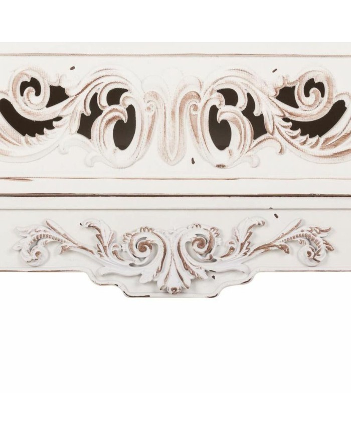 Cassettiera Alexandra House Living Bianco Legno di abete Legno MDF 38 x 76 x 86 cm