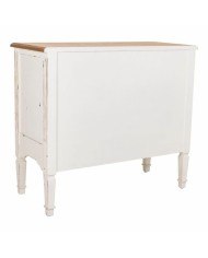 Cassettiera Alexandra House Living Bianco Legno di abete Legno MDF 38 x 76 x 86 cm