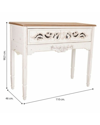 Ingresso con Cassetti Alexandra House Living Bianco 46 x 90 x 110 cm Ingresso con Cassetti Alexandra House Living Bianco 46 x 90 x 110 cm