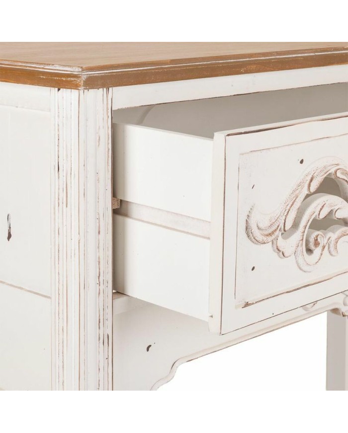 Ingresso con Cassetti Alexandra House Living Bianco 46 x 90 x 110 cm Ingresso con Cassetti Alexandra House Living Bianco 46 x 90 x 110 cm