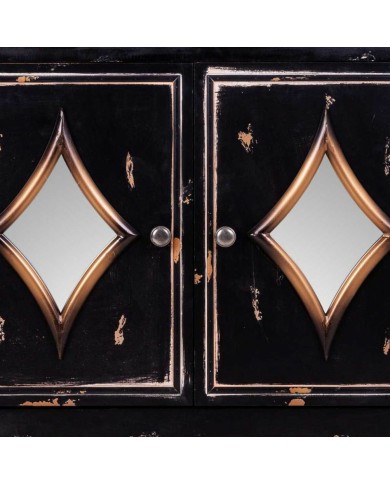 Ingresso Alexandra House Living Nero 36 x 88 x 80 cm Ingresso Alexandra House Living Nero 36 x 88 x 80 cm