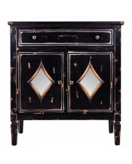 Ingresso Alexandra House Living Nero 36 x 88 x 80 cm