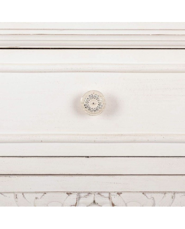 Comodino Alexandra House Living Bianco 32 x 74 x 46 cm Comodino Alexandra House Living Bianco 32 x 74 x 46 cm