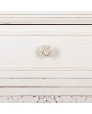 Comodino Alexandra House Living Bianco 32 x 74 x 46 cm Comodino Alexandra House Living Bianco 32 x 74 x 46 cm