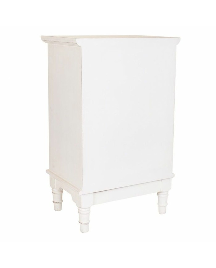 Comodino Alexandra House Living Bianco 32 x 74 x 46 cm Comodino Alexandra House Living Bianco 32 x 74 x 46 cm