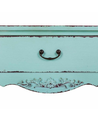 Ingresso con Cassetti Alexandra House Living Azzurro 36 x 80 x 88 cm Ingresso con Cassetti Alexandra House Living Azzurro 36 x 80 x 88 cm