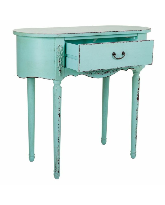 Ingresso con Cassetti Alexandra House Living Azzurro 36 x 80 x 88 cm