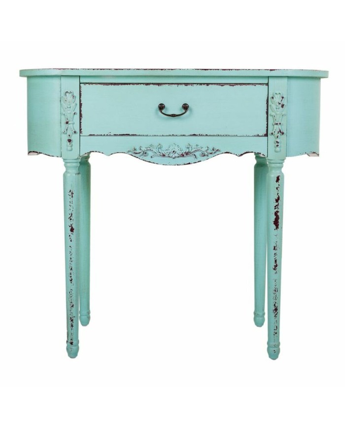 Ingresso con Cassetti Alexandra House Living Azzurro 36 x 80 x 88 cm