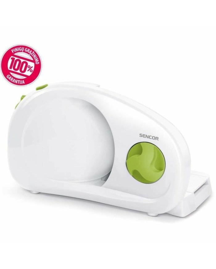 Affettatrici Sencor SFS 1001GR Bianco Verde 100 W