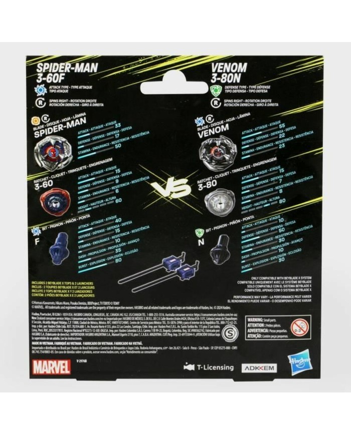 Playset Hasbro Spider-Man 3-60F vs. Venom 3-80N Playset Hasbro Spider-Man 3-60F vs. Venom 3-80N