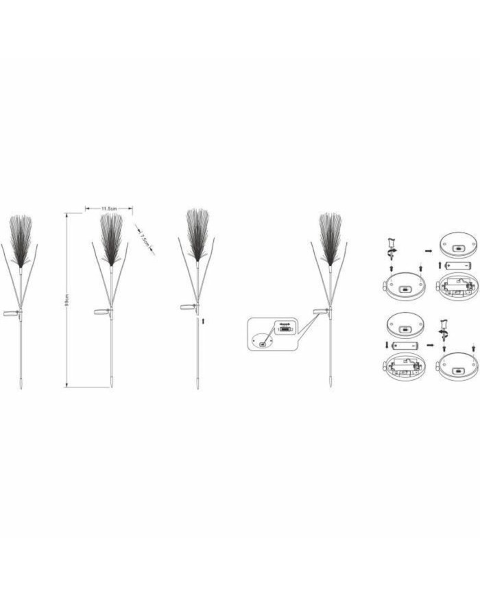 Lampada ad energia solare Galix G4515