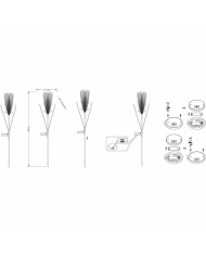 Lampada ad energia solare Galix G4515