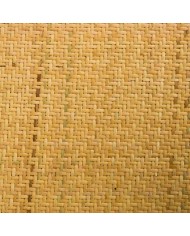 Sgabello Alexandra House Living Bianco Rattan 53 x 116 x 45 cm