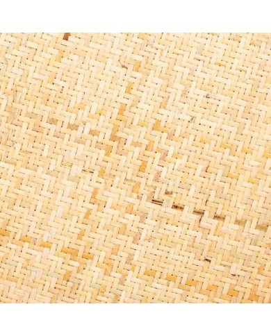 Sgabello Alexandra House Living Marrone Legno Rattan 40 x 45 x 40 cm