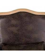 Poltrona Alexandra House Living Marrone 72 x 92 x 64 cm