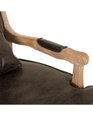 Poltrona Alexandra House Living Marrone 72 x 92 x 64 cm