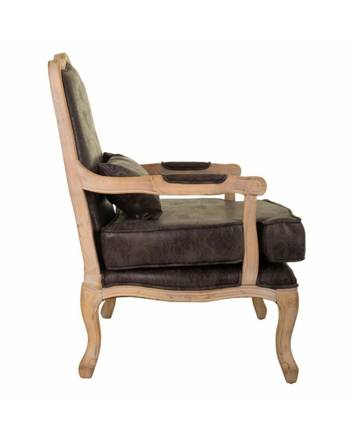 Poltrona Alexandra House Living Marrone 72 x 92 x 64 cm