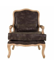 Poltrona Alexandra House Living Marrone 72 x 92 x 64 cm