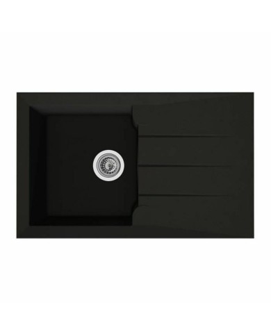 Lavello a Una Vasca Stradour Alineo Nero Lavello a Una Vasca Stradour Alineo Nero