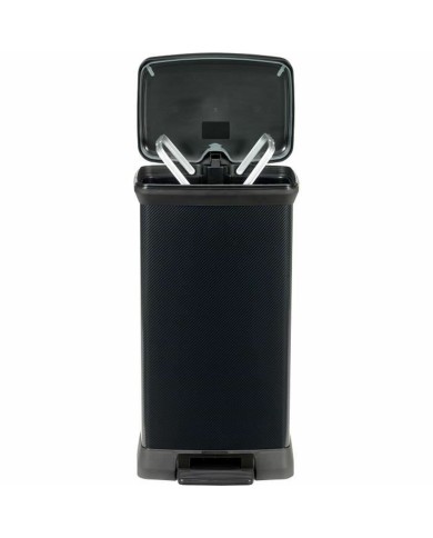 Secchio della spazzatura Curver Nero 50 L Secchio della spazzatura Curver Nero 50 L