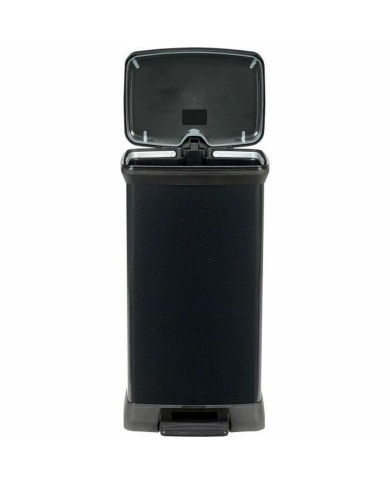 Secchio della spazzatura Curver Nero 50 L Secchio della spazzatura Curver Nero 50 L