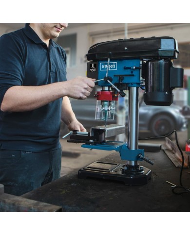 Trapano a colonna Scheppach DP16VLS 500 W Trapano a colonna Scheppach DP16VLS 500 W