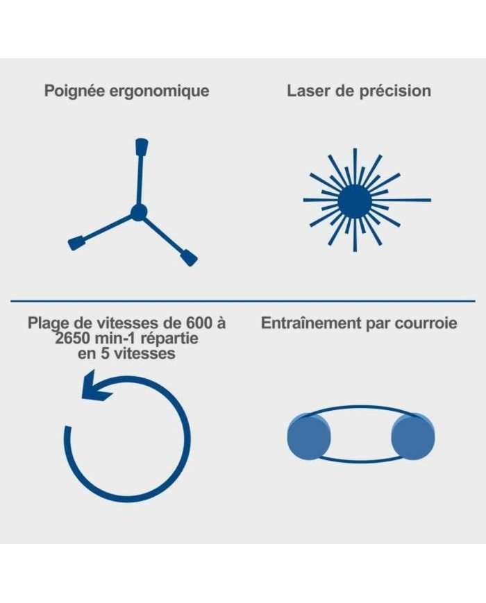 Trapano a colonna Scheppach DP16VLS 500 W