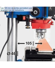 Trapano a colonna Scheppach DP16VLS 500 W