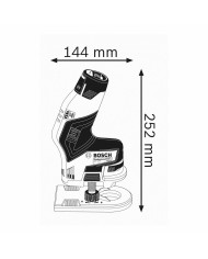 Fresatrice per bordi BOSCH GKF 12V -8 Professional 36 W