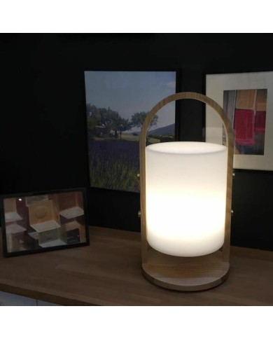 Lampada da tavolo Lumisky Bianco