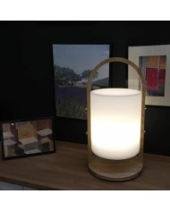 Lampada da tavolo Lumisky Bianco