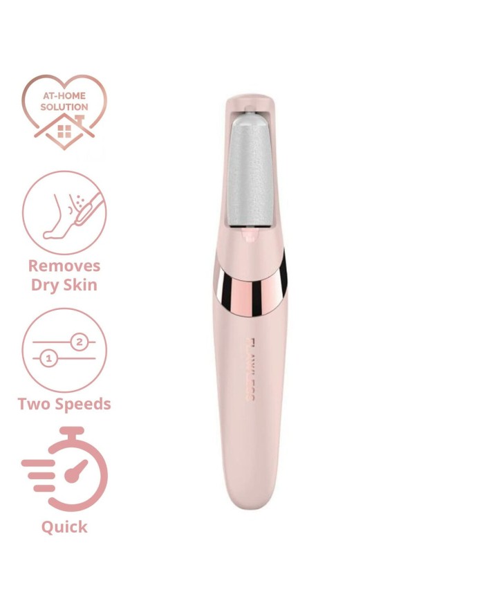 Rimozione Elettrica del Callo FLAWLESS Pedi Rosa Rimozione Elettrica del Callo FLAWLESS Pedi Rosa