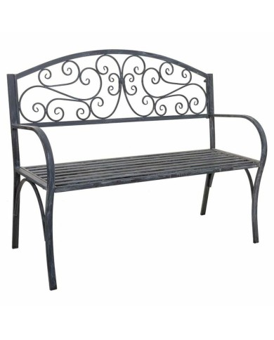 Panca Alexandra House Living Grigio Ferro 53 x 91 x 153 cm Panca Alexandra House Living Grigio Ferro 53 x 91 x 153 cm