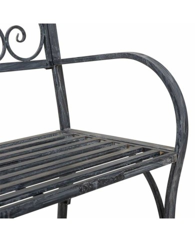 Panca Alexandra House Living Grigio Ferro 53 x 91 x 153 cm