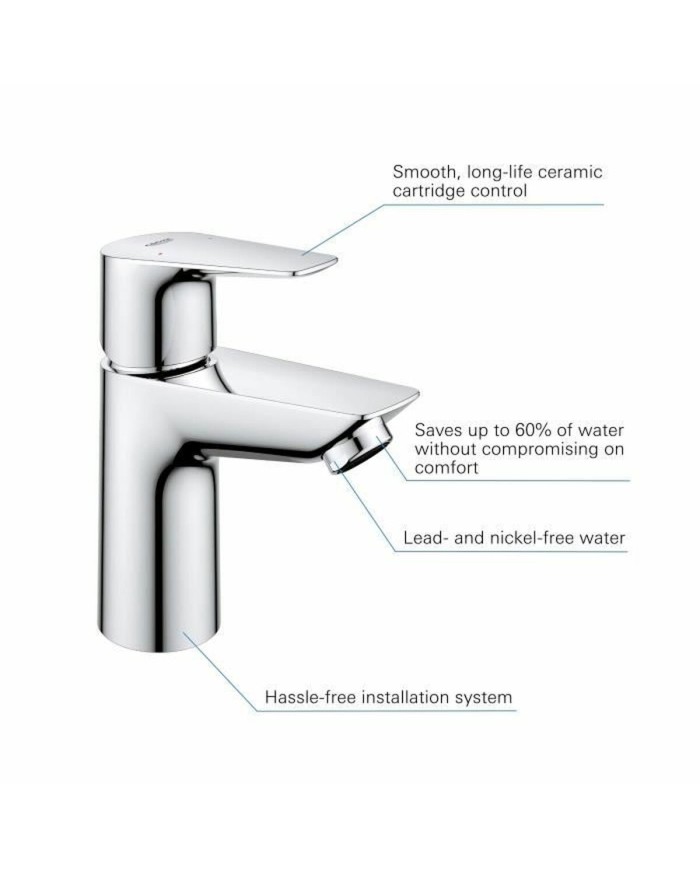 Rubinetto Monocomando Grohe Start Edge Ottone