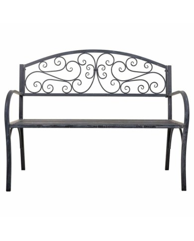 Panca Alexandra House Living Grigio Ferro 53 x 91 x 153 cm