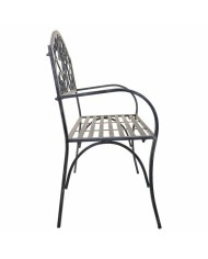 Panca Alexandra House Living Grigio Ferro 53 x 91 x 153 cm Panca Alexandra House Living Grigio Ferro 53 x 91 x 153 cm