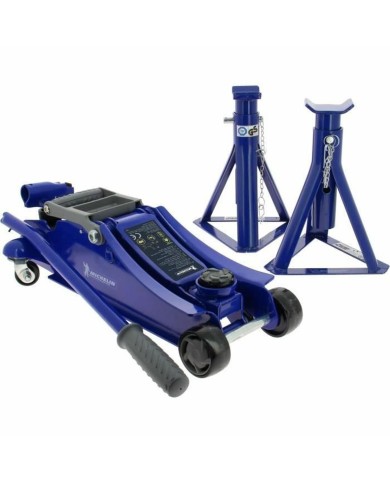 Cric Michelin 1800 Kg Azzurro Idraulico Cric Michelin 1800 Kg Azzurro Idraulico
