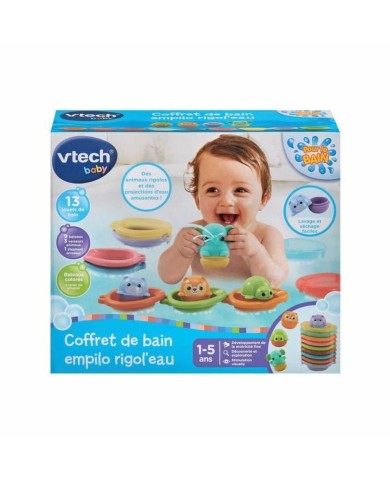 Gioco educativo Vtech Baby Cofret de Bain empilo rigo l´eu (FR)