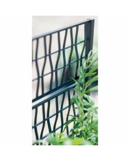 Vaso Starwax Nero Rettangolare 80 cm Vaso Starwax Nero Rettangolare 80 cm