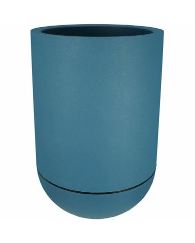 Vaso Riviera Bianco Ø 40 cm Plastica Rotondo Vaso Riviera Bianco Ø 40 cm Plastica Rotondo