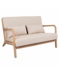 Divano Alexandra House Living Crema 85 x 74 x 122 cm