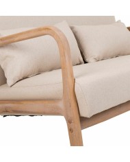 Divano Alexandra House Living Crema 85 x 74 x 122 cm