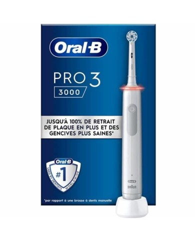 Spazzolino da Denti Elettrico Oral-B PRO 3 3000 Spazzolino da Denti Elettrico Oral-B PRO 3 3000