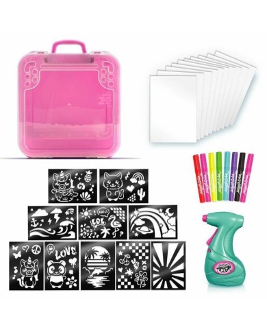 Gioco Fai-da-te Canal Toys Airbrush Art Bianco Plastica Gioco Fai-da-te Canal Toys Airbrush Art Bianco Plastica