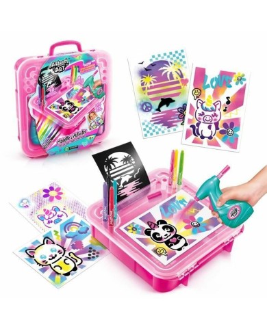 Gioco Fai-da-te Canal Toys Airbrush Art Bianco Plastica Gioco Fai-da-te Canal Toys Airbrush Art Bianco Plastica