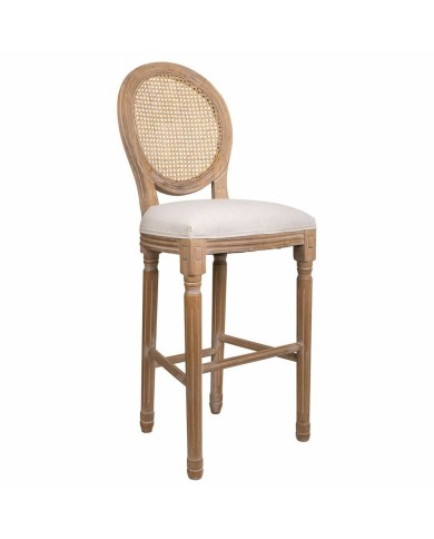 Sgabello Alexandra House Living Crema Rattan Legno d'albero della gomma 42 x 121 x 48 cm Sgabello Alexandra House Living Crema Rattan Legno d'albero della gomma 42 x 121 x 48 cm